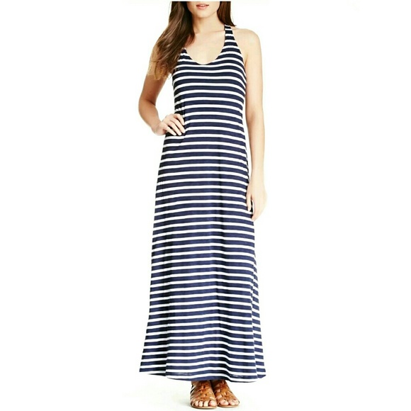 Splendid Dresses & Skirts - SPLENDID racerback striped scoop neck maxi dress